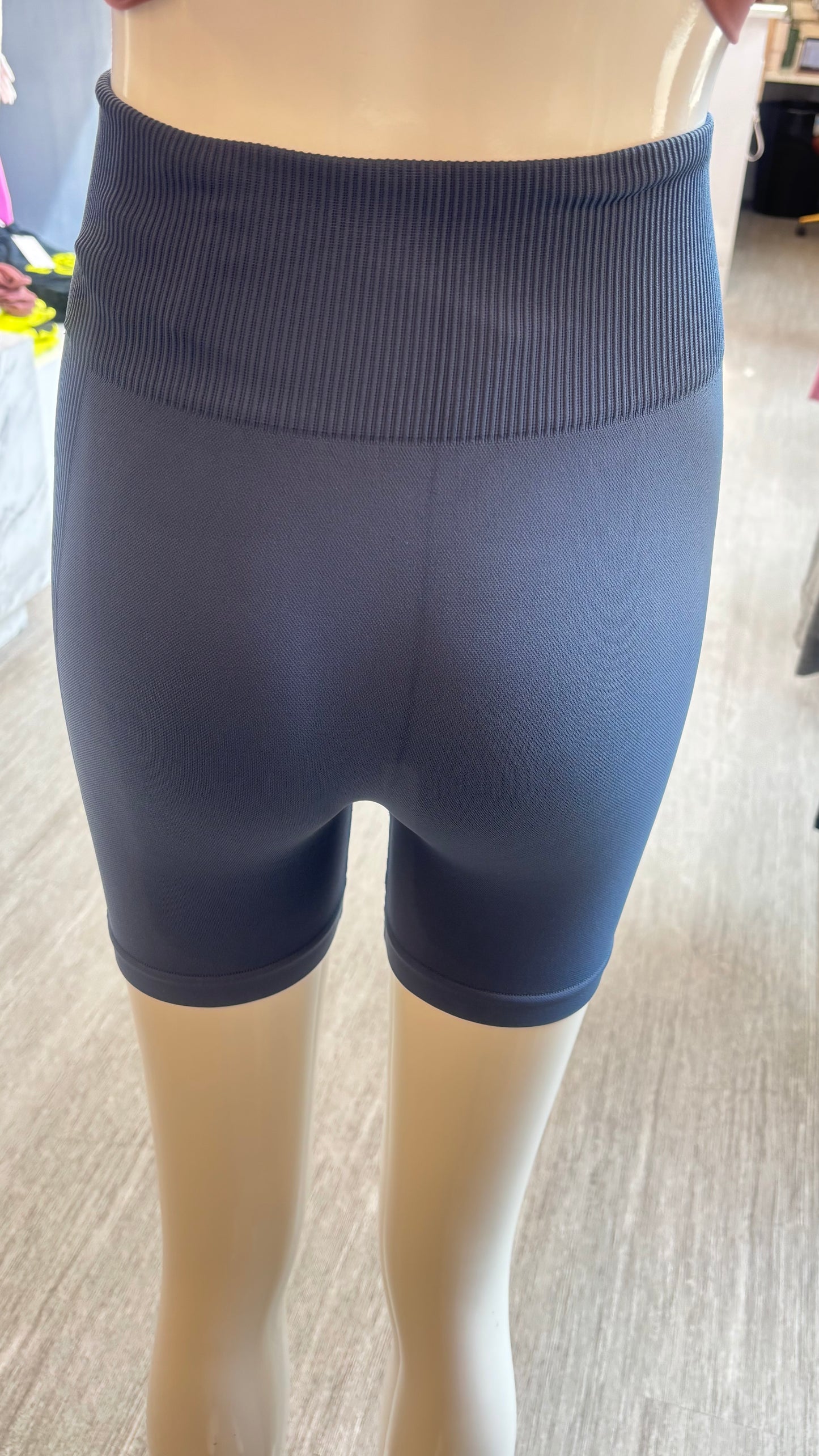 Restore Seamless 5 Bike Short - Vintage Indigo