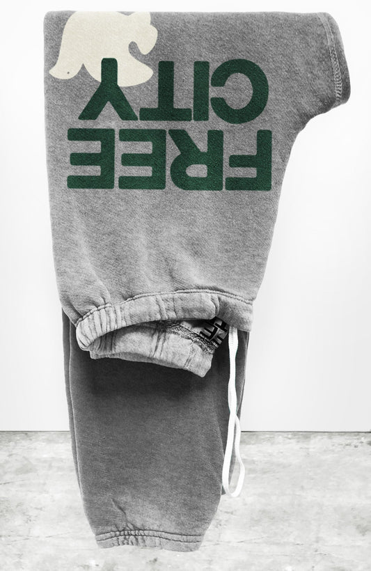 Flow Heather Sweatpant - Heather Army