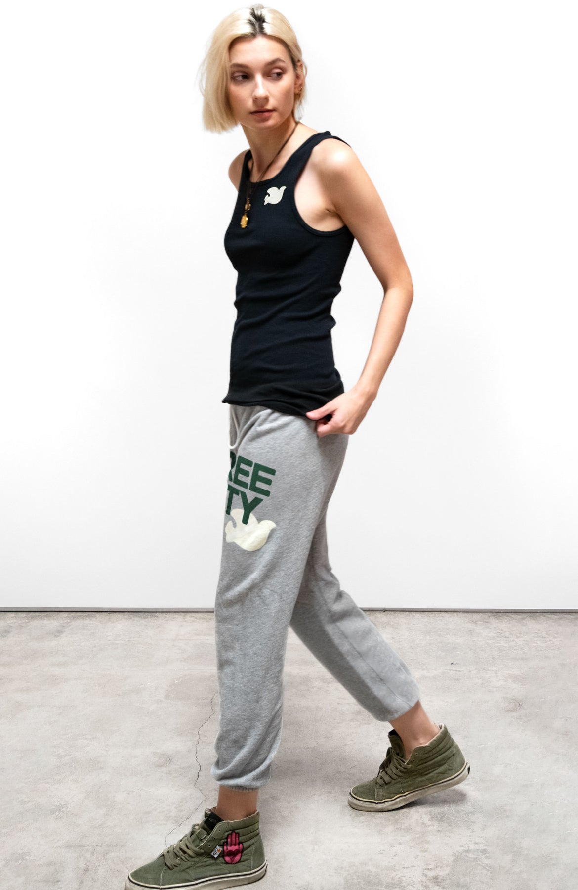 Flow Heather Sweatpant - Heather Army