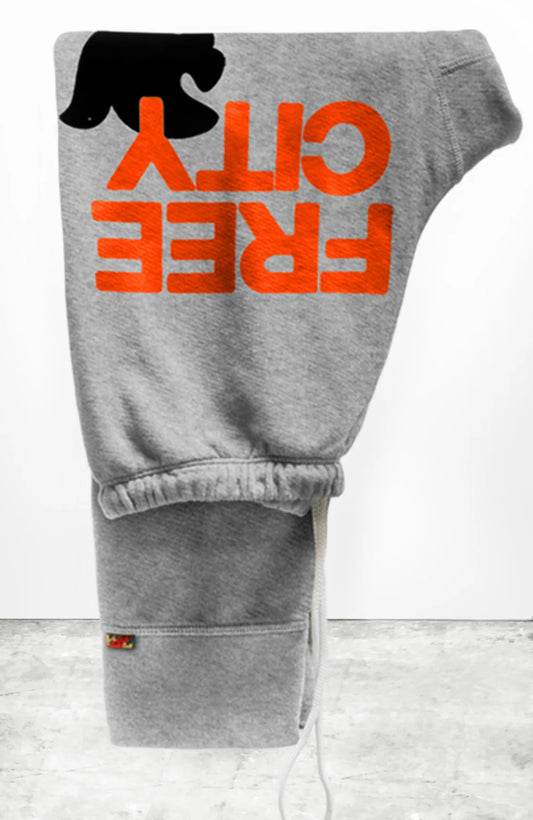 Lightweight 3/4 Sweatpant - Heather Electric