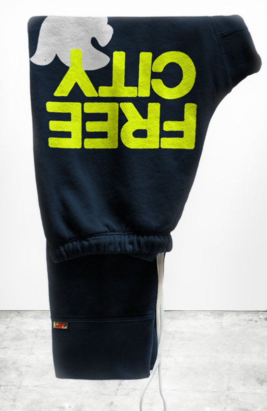 Lightweight 3/4 Sweatpant - Squidsink Lemons