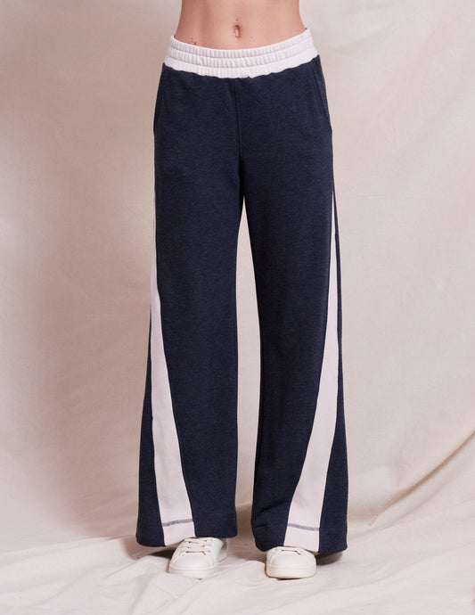 Color Blocked Pant - Deep Navy