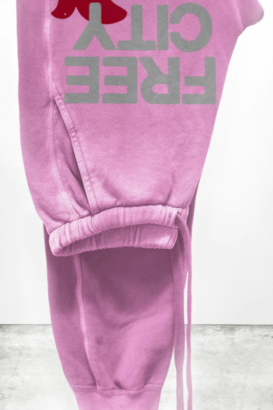 Sunfades Pocket Sweatpant - Pink Plant